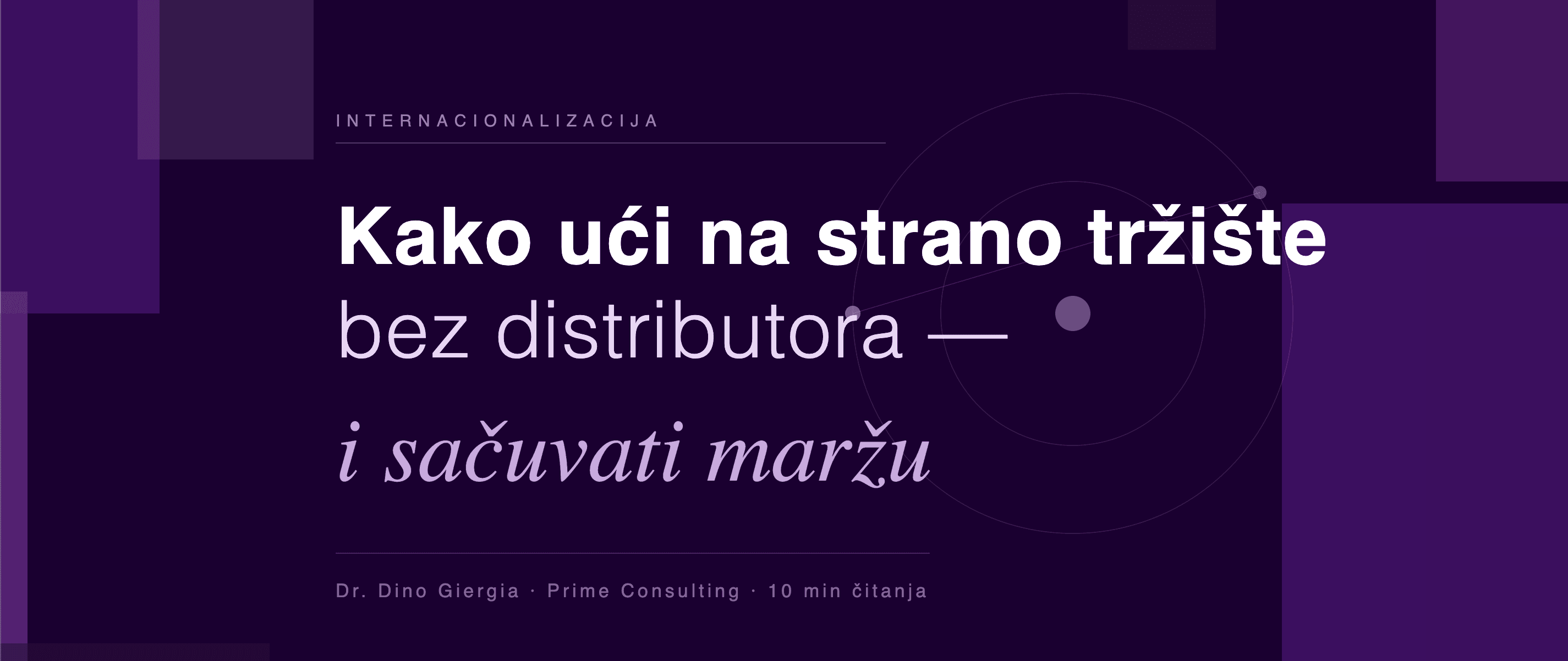 Internacionalizacija preko fulfillment centara: Kako ući na strano tržište bez distributora i sačuvati maržu?